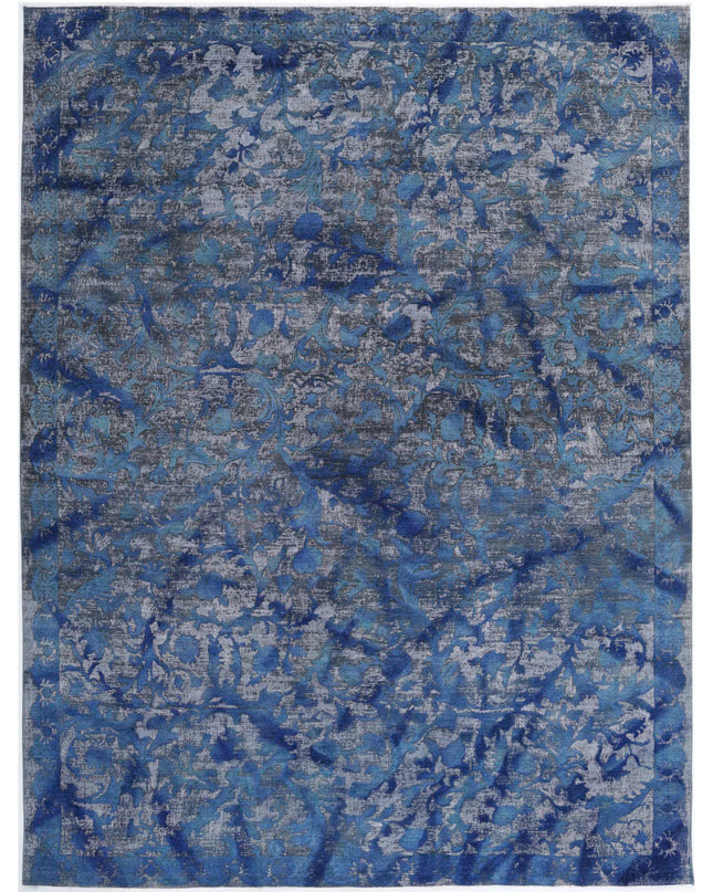 Onyx 9' 9" X 12' 9" Hand Knotted Wool Rug 9' 9" X 12' 9" (297 X 389) / Blue / Wool