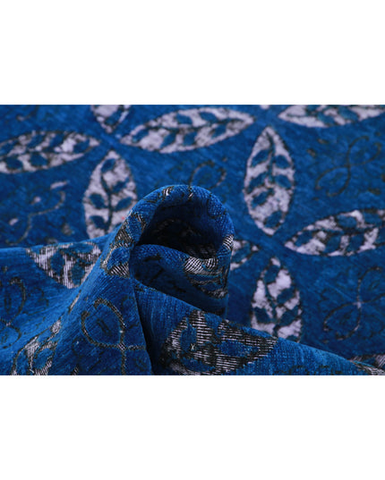 Onyx 3' 9" X 16' 7" Hand Knotted Wool Rug 3' 9" X 16' 7" (114 X 505) / Blue / Wool