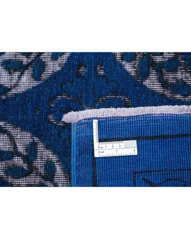 Onyx 3' 9" X 16' 7" Hand Knotted Wool Rug 3' 9" X 16' 7" (114 X 505) / Blue / Wool