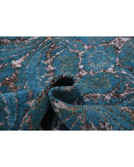 Onyx 7' 11" X 9' 11" Hand Knotted Wool Rug 7' 11" X 9' 11" (241 X 302) / Blue / Wool