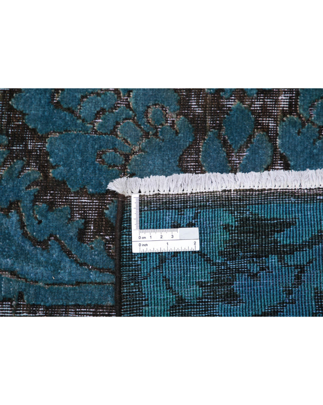 Onyx 7' 11" X 9' 11" Hand Knotted Wool Rug 7' 11" X 9' 11" (241 X 302) / Blue / Wool