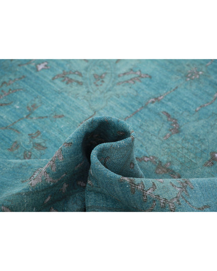 Onyx 8' 10" X 11' 10" Hand Knotted Wool Rug 8' 10" X 11' 10" (269 X 361) / Green / Wool