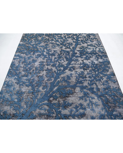Onyx 5' 9" X 8' 3" Hand Knotted Wool Rug 5' 9" X 8' 3" (175 X 251) / Grey / Wool