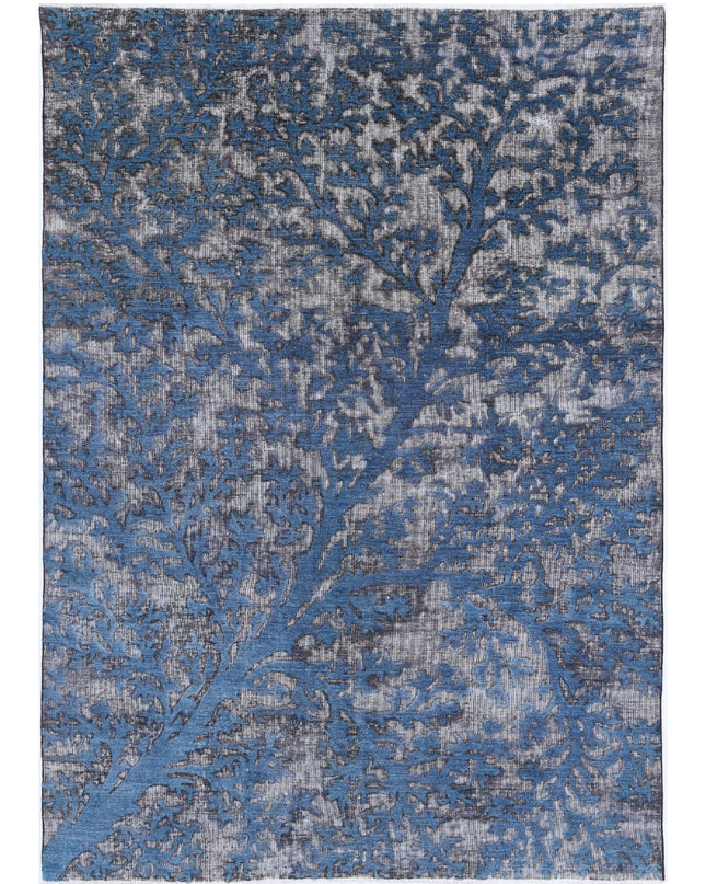 Onyx 5' 9" X 8' 3" Hand Knotted Wool Rug 5' 9" X 8' 3" (175 X 251) / Grey / Wool