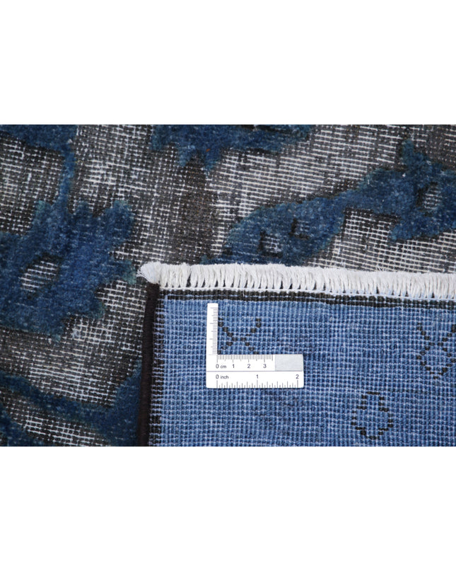 Onyx 7' 8" X 9' 5" Hand Knotted Wool Rug 7' 8" X 9' 5" (234 X 287) / Blue / Wool