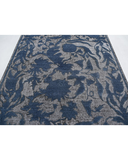 Onyx 5' 9" X 8' 0" Hand Knotted Wool Rug 5' 9" X 8' 0" (175 X 244) / Grey / Wool