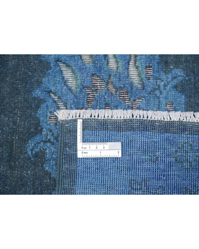 Onyx 6' 1" X 8' 7" Hand Knotted Wool Rug 6' 1" X 8' 7" (185 X 262) / Blue / Wool