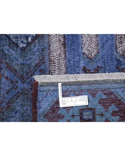 Onyx 4' 11" X 6' 7" Hand Knotted Wool Rug 4' 11" X 6' 7" (150 X 201) / Blue / Wool