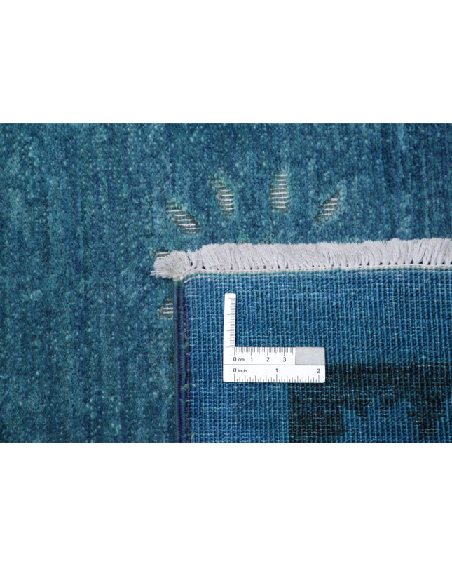 Onyx 5' 11" X 8' 6" Hand Knotted Wool Rug 5' 11" X 8' 6" (180 X 259) / Blue / Wool