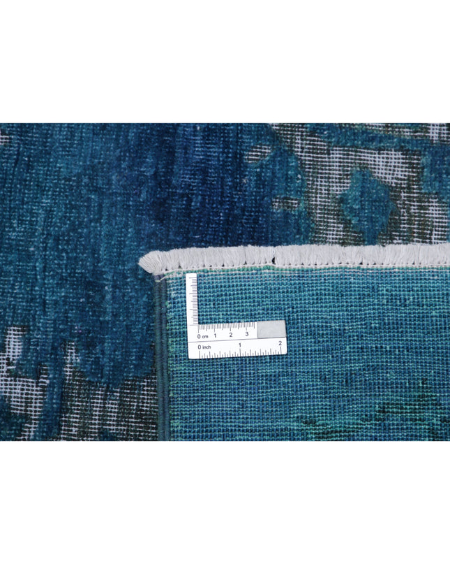 Onyx 6' 1" X 8' 1" Hand Knotted Wool Rug 6' 1" X 8' 1" (185 X 246) / Blue / Wool