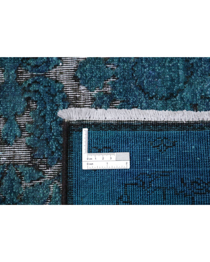 Onyx 5' 9" X 8' 6" Hand Knotted Wool Rug 5' 9" X 8' 6" (175 X 259) / Blue / Wool