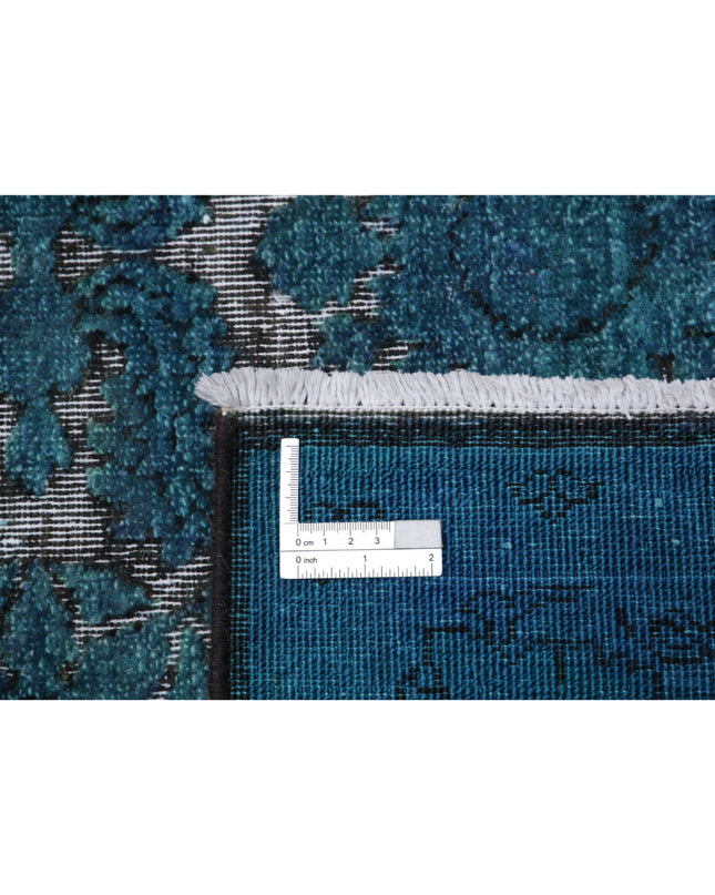 Onyx 5' 9" X 8' 6" Hand Knotted Wool Rug 5' 9" X 8' 6" (175 X 259) / Blue / Wool