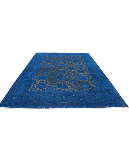 Onyx 8' 6" X 11' 7" Hand Knotted Wool Rug 8' 6" X 11' 7" (259 X 353) / Blue / Wool