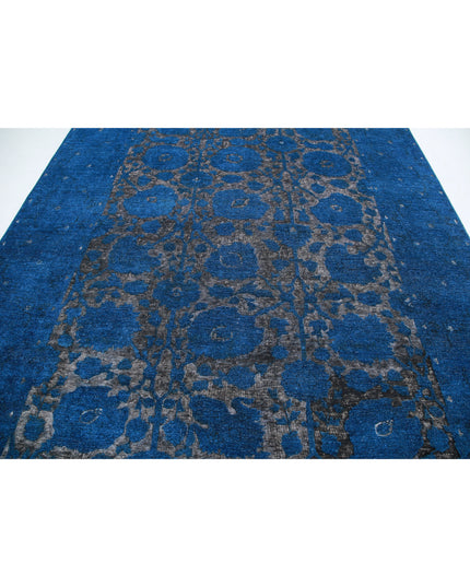 Onyx 8' 6" X 11' 7" Hand Knotted Wool Rug 8' 6" X 11' 7" (259 X 353) / Blue / Wool