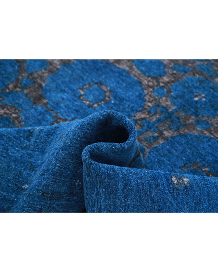 Onyx 8' 6" X 11' 7" Hand Knotted Wool Rug 8' 6" X 11' 7" (259 X 353) / Blue / Wool