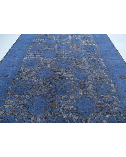 Onyx 9' 6" X 13' 6" Hand Knotted Wool Rug 9' 6" X 13' 6" (290 X 411) / Blue / Wool