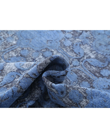 Onyx 9' 6" X 13' 6" Hand Knotted Wool Rug 9' 6" X 13' 6" (290 X 411) / Blue / Wool