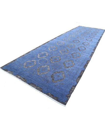 Onyx 6' 3" X 20' 4" Hand Knotted Wool Rug 6' 3" X 20' 4" (191 X 620) / Blue / Wool