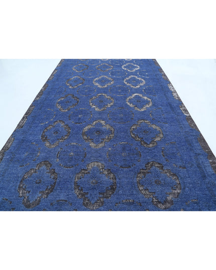 Onyx 6' 3" X 20' 4" Hand Knotted Wool Rug 6' 3" X 20' 4" (191 X 620) / Blue / Wool