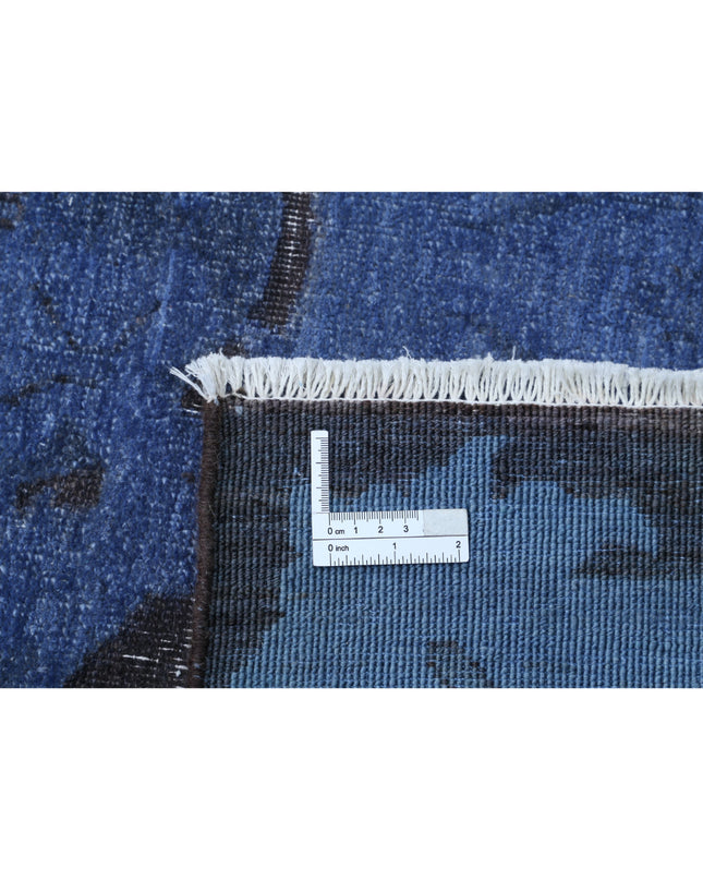 Onyx 6' 3" X 20' 4" Hand Knotted Wool Rug 6' 3" X 20' 4" (191 X 620) / Blue / Wool