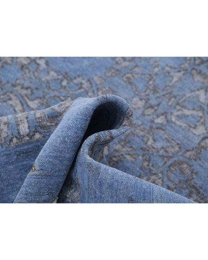 Onyx 4' 10" X 6' 11" Hand Knotted Wool Rug 4' 10" X 6' 11" (147 X 211) / Blue / Wool