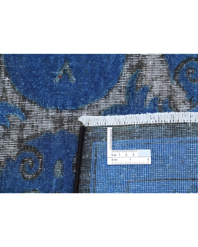 Onyx 5' 10" X 7' 8" Hand Knotted Wool Rug 5' 10" X 7' 8" (178 X 234) / Blue / Wool