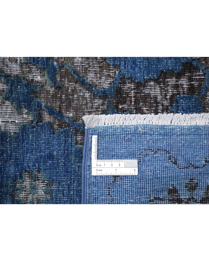Onyx 6' 2" X 8' 6" Hand Knotted Wool Rug 6' 2" X 8' 6" (188 X 259) / Blue / Wool