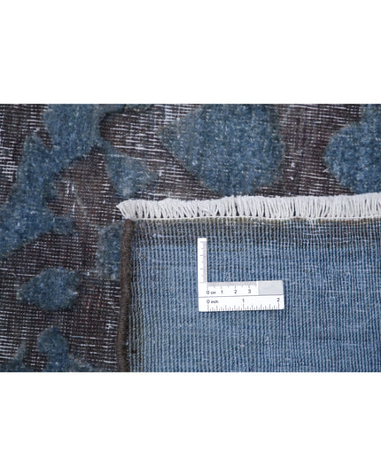 Onyx 7' 8" X 9' 7" Hand Knotted Wool Rug 7' 8" X 9' 7" (234 X 292) / Blue / Wool