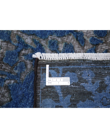 Onyx 6' 5" X 6' 4" Hand Knotted Wool Rug 6' 5" X 6' 4" (196 X 193) / Blue / Wool