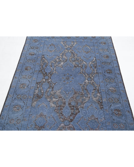 Onyx 4' 1" X 6' 1" Hand Knotted Wool Rug 4' 1" X 6' 1" (124 X 185) / Grey / Wool