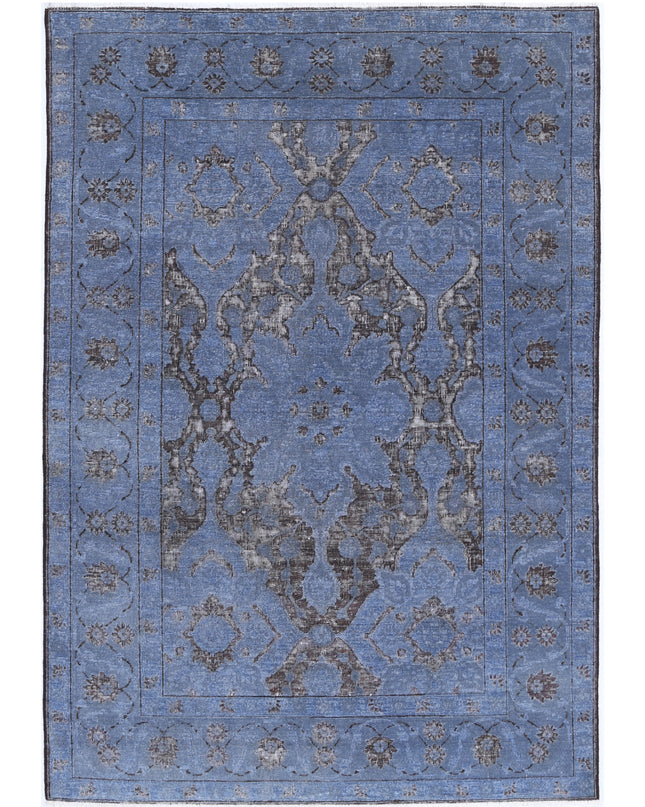 Onyx 4' 1" X 6' 1" Hand Knotted Wool Rug 4' 1" X 6' 1" (124 X 185) / Grey / Wool