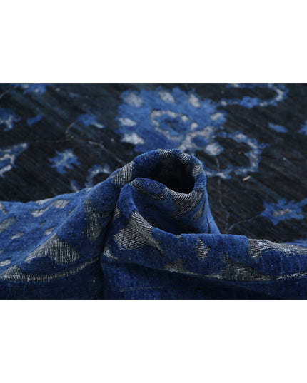 Onyx 11' 8" X 17' 2" Hand Knotted Wool Rug 11' 8" X 17' 2" (356 X 523) / Blue / Wool