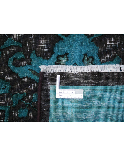 Onyx 9' 11" X 14' 10" Hand Knotted Wool Rug 9' 11" X 14' 10" (302 X 452) / Teal / Wool