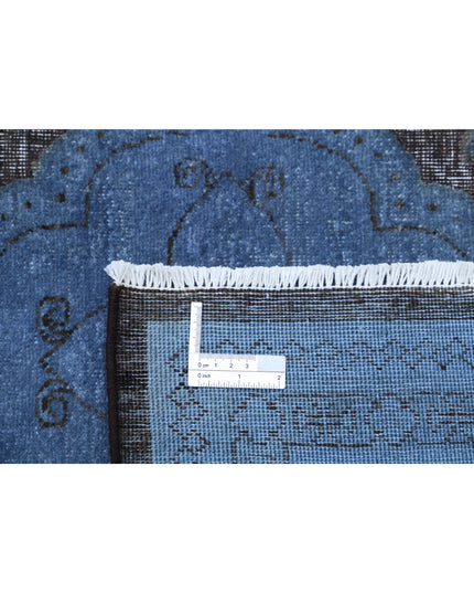 Onyx 8' 1" X 9' 9" Hand Knotted Wool Rug 8' 1" X 9' 9" (246 X 297) / Blue / Wool