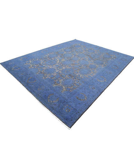 Onyx 8' 8" X 11' 3" Hand Knotted Wool Rug 8' 8" X 11' 3" (264 X 343) / Blue / Wool