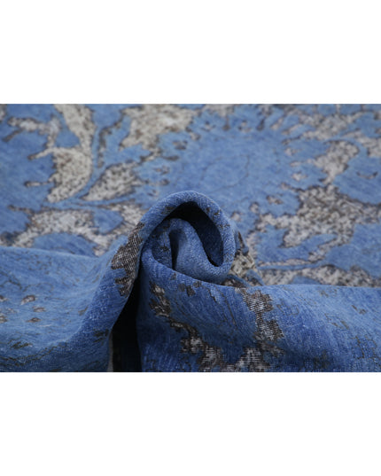 Onyx 8' 8" X 11' 3" Hand Knotted Wool Rug 8' 8" X 11' 3" (264 X 343) / Blue / Wool