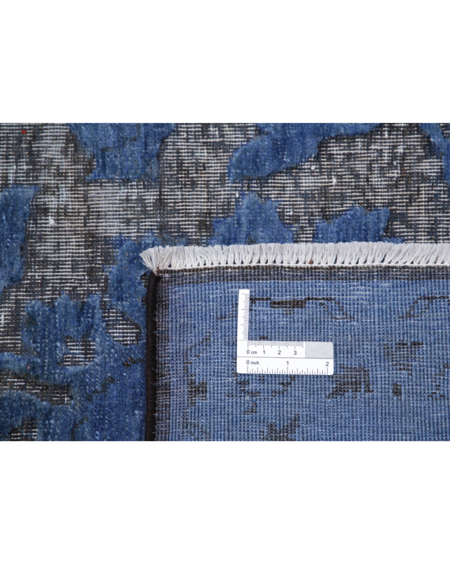 Onyx 8' 8" X 11' 3" Hand Knotted Wool Rug 8' 8" X 11' 3" (264 X 343) / Blue / Wool