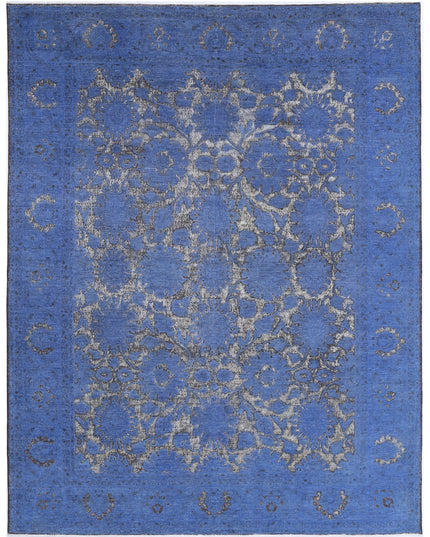Onyx 8' 8" X 11' 3" Hand Knotted Wool Rug 8' 8" X 11' 3" (264 X 343) / Blue / Wool