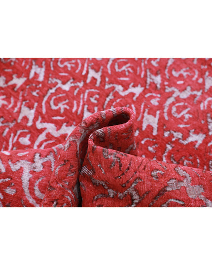 Onyx 7' 9" X 9' 10" Hand Knotted Wool Rug 7' 9" X 9' 10" (236 X 300) / Red / Wool