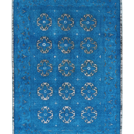 Onyx 6' 2" X 8' 8" Hand Knotted Wool Rug 6' 2" X 8' 8" (188 X 264) / Teal / Wool