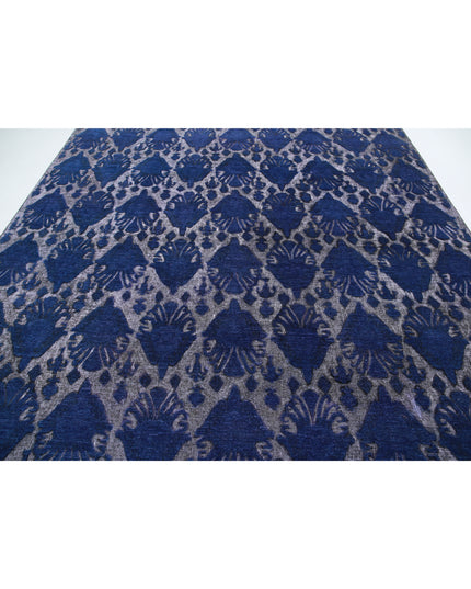 Onyx 8' 11" X 11' 5" Hand Knotted Wool Rug 8' 11" X 11' 5" (272 X 348) / Purple / Wool