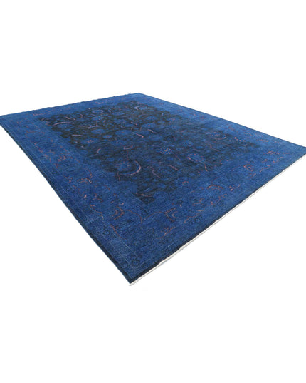Onyx 11' 7" X 14' 6" Hand Knotted Wool Rug 11' 7" X 14' 6" (353 X 442) / Blue / Wool