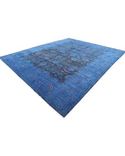 Onyx 11' 7" X 14' 6" Hand Knotted Wool Rug 11' 7" X 14' 6" (353 X 442) / Blue / Wool