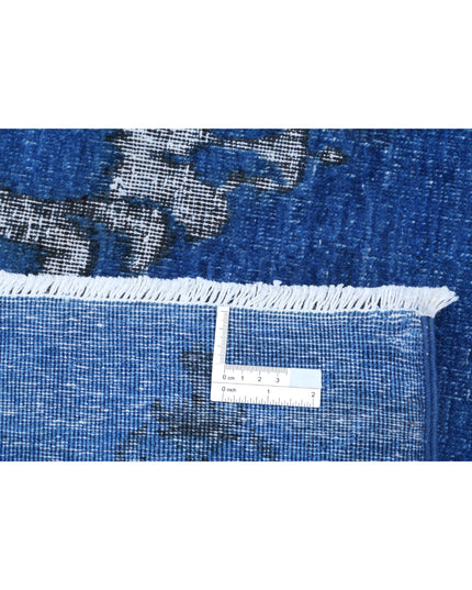 Onyx 8' 9" X 11' 5" Hand Knotted Wool Rug 8' 9" X 11' 5" (267 X 348) / Blue / Wool