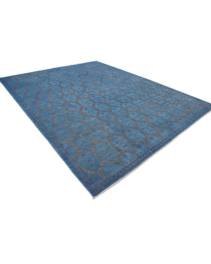 Onyx 10' 2" X 13' 0" Hand Knotted Wool Rug 10' 2" X 13' 0" (310 X 396) / Blue / Wool
