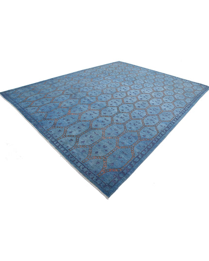 Onyx 10' 2" X 13' 0" Hand Knotted Wool Rug 10' 2" X 13' 0" (310 X 396) / Blue / Wool