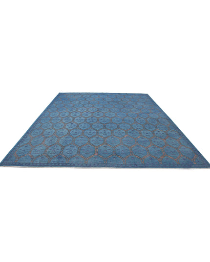 Onyx 10' 2" X 13' 0" Hand Knotted Wool Rug 10' 2" X 13' 0" (310 X 396) / Blue / Wool