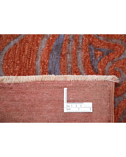 Onyx 8' 9" X 11' 10" Hand Knotted Wool Rug 8' 9" X 11' 10" (267 X 361) / Pink / Wool