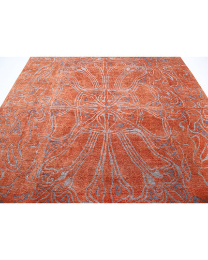 Onyx 8' 9" X 11' 10" Hand Knotted Wool Rug 8' 9" X 11' 10" (267 X 361) / Pink / Wool