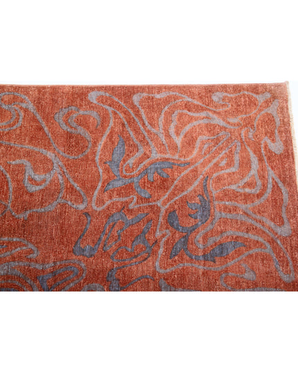 Onyx 8' 9" X 11' 10" Hand Knotted Wool Rug 8' 9" X 11' 10" (267 X 361) / Pink / Wool